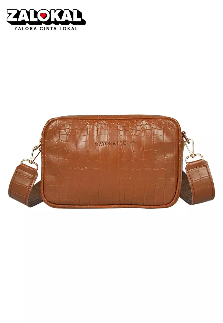 Crossbody Handtas Croco Jual MAYONETTE MAYONETTE Sakiko