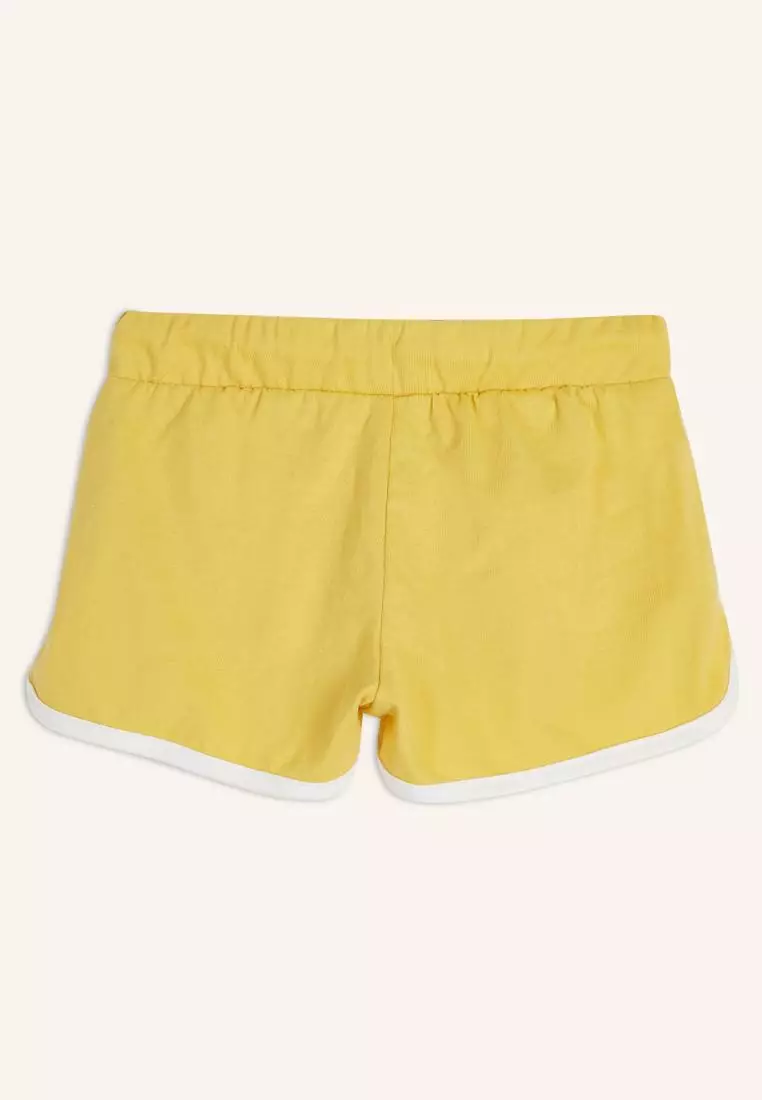 Dolphin-Hem Jersey Shorts for Girls