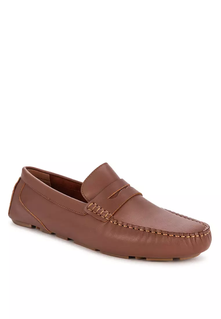 Men's Davenport Penny Loafers Brown