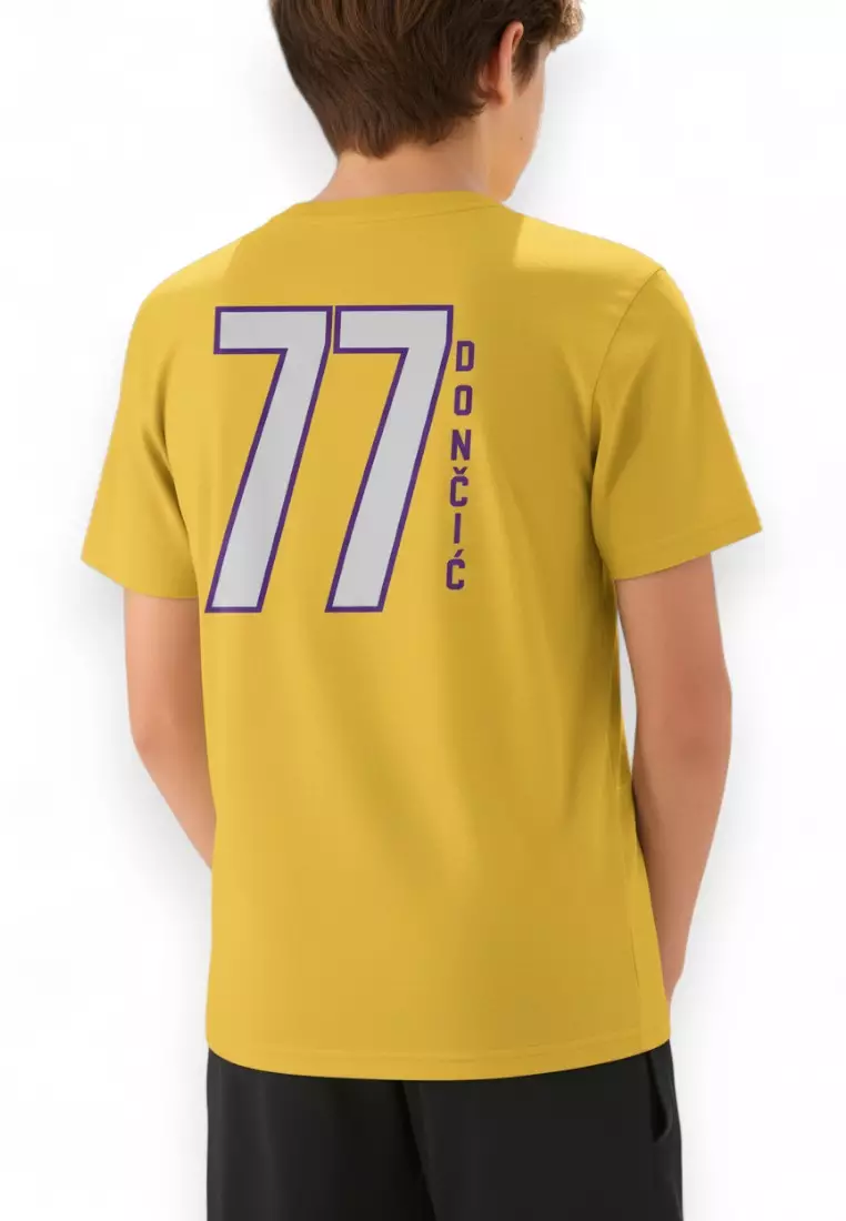 Luka Doncic #77 Los Angeles Lakers Kids T-Shirt LA LAKERS