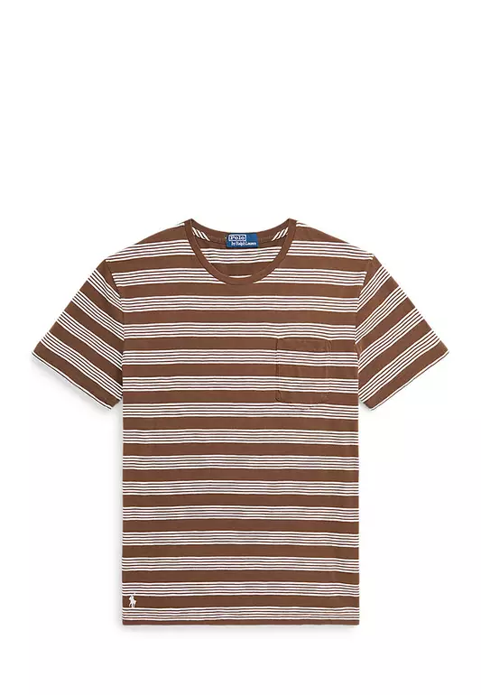 Standard Fit Striped Jersey T-Shirt