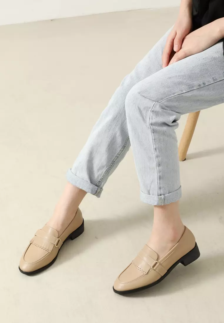 Tassel Leather Loafers TH128-1