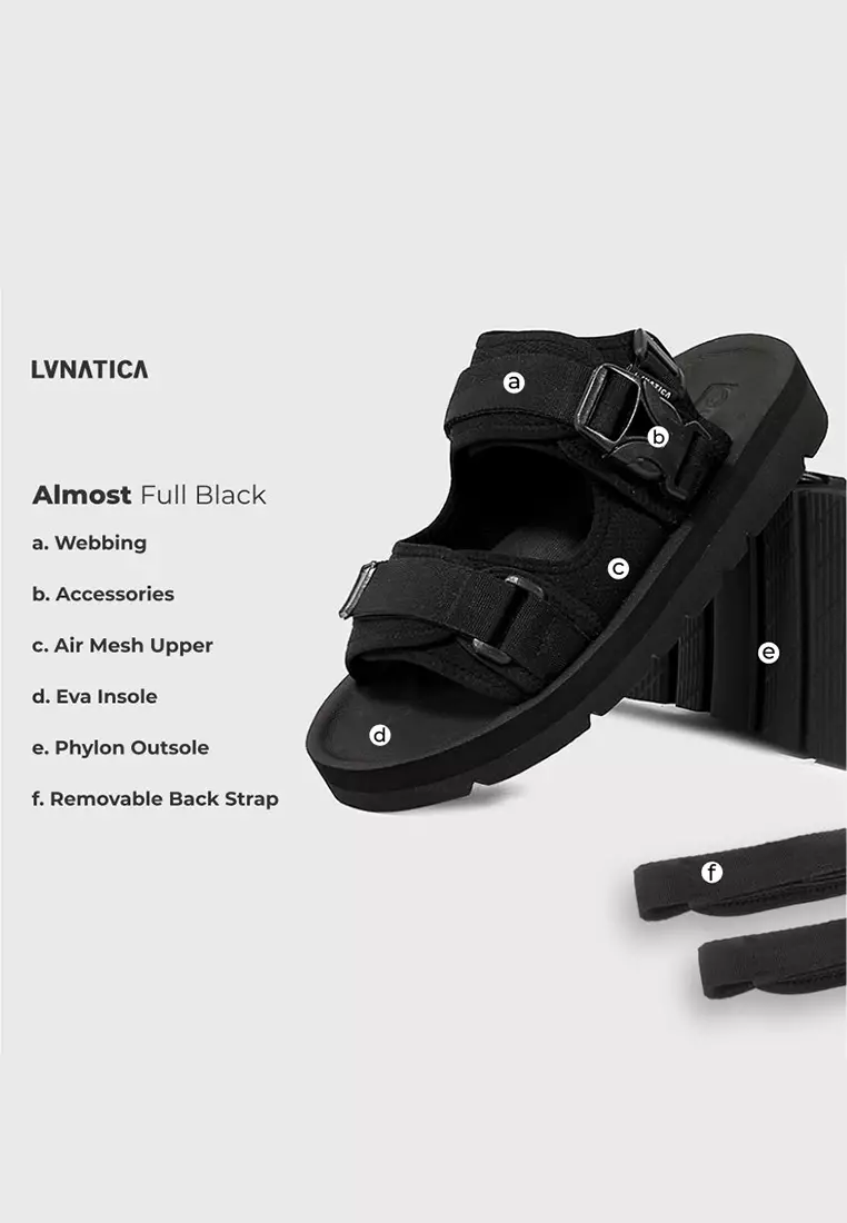 Almost Full Black Mountain Sandals