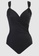 Miraclesuit Swim black Siren Crossover Shaping Swimsuit 59B3BUSAB91FC5GS_4