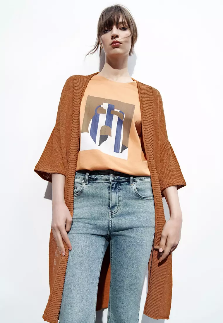 Buy Urban Revivo Tie Front Knitted Cardigan 2025 Online ZALORA