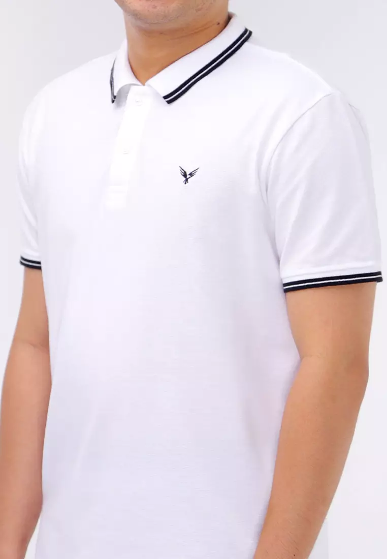 Collared Waffle Tee Short Sleeve