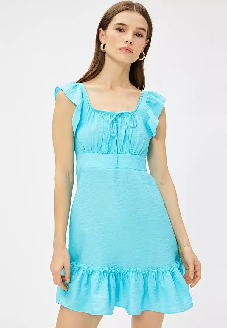 Frilled Mini Dress
