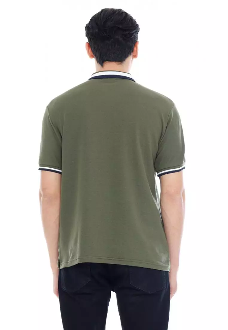 MATSUDA Kaos Polo Shirt Pria Kerah Moriyama