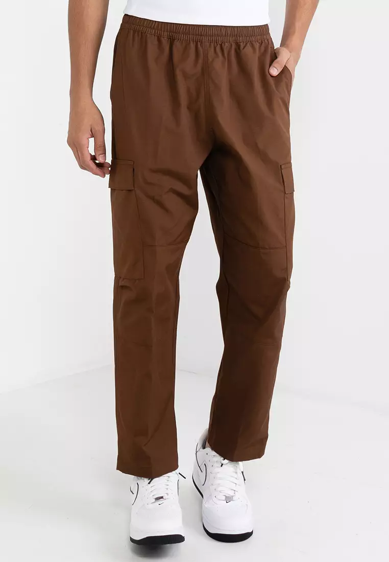 Shop Swoosh Men's Woven Trousers