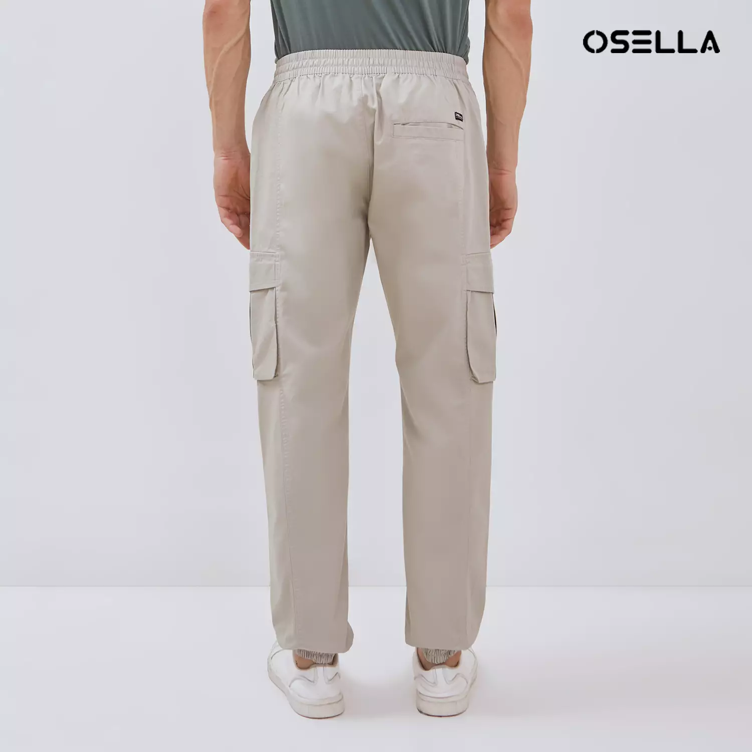 [NEW] Osella Travis Long Cargo Jogger Pants In Fog 2087400645 | Celana Jogger Panjang Pria