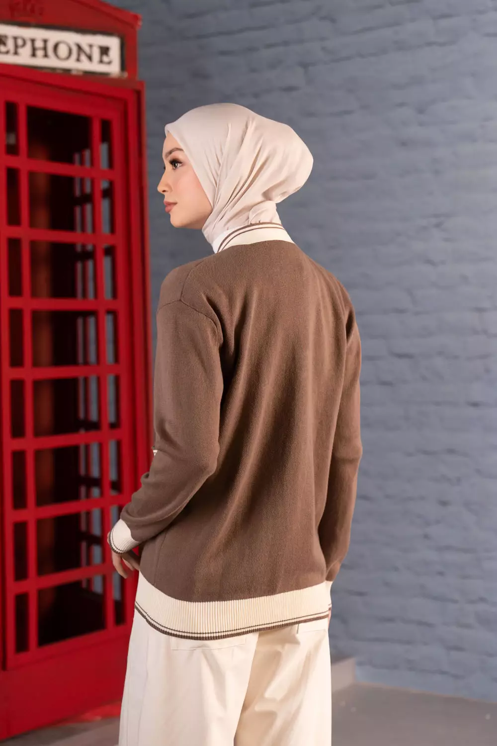 Klamby - Verra Knit Cardigan Woodsmoke