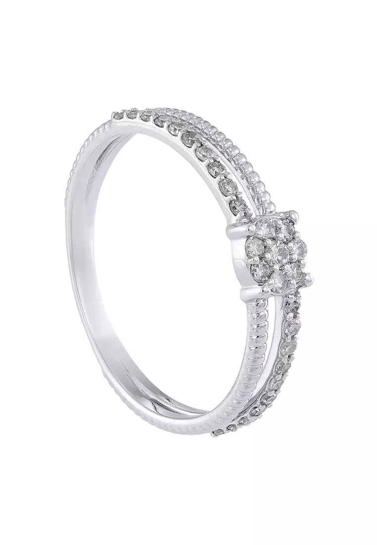 HABIB ADORE | Diamond Ring in 585/14K White Gold 266060323