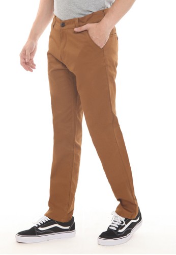 Jual HEMMEH Celana  Chino Panjang  Coklat Tua Hemmeh 