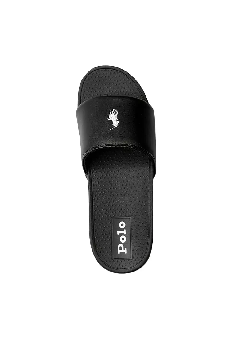 Buy Polo Ralph Lauren Fairview Sandals- Black/White (616001) 2025