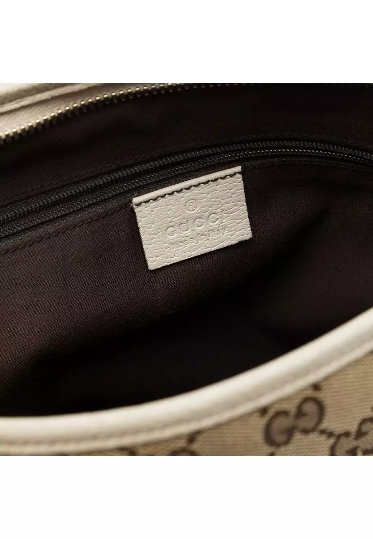 Pre-Loved Gucci Gg Canvas Web Princy Crossbody