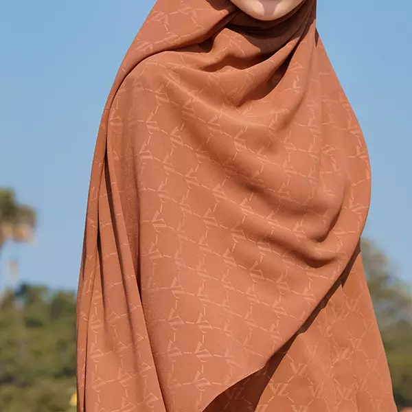 VZ Signature Embossed Pashmina