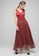 Megane red Red Romance Diannah V-Neck Long Dress 8245BAA4B74127GS_3