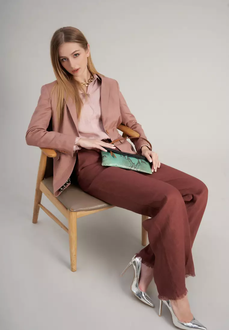 Hello New Day Linen Shirt