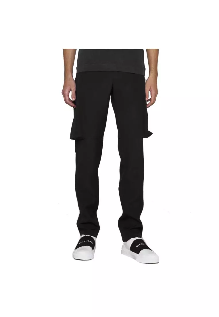 Black Cashmere Lounge Pants by Givenchy on Sale