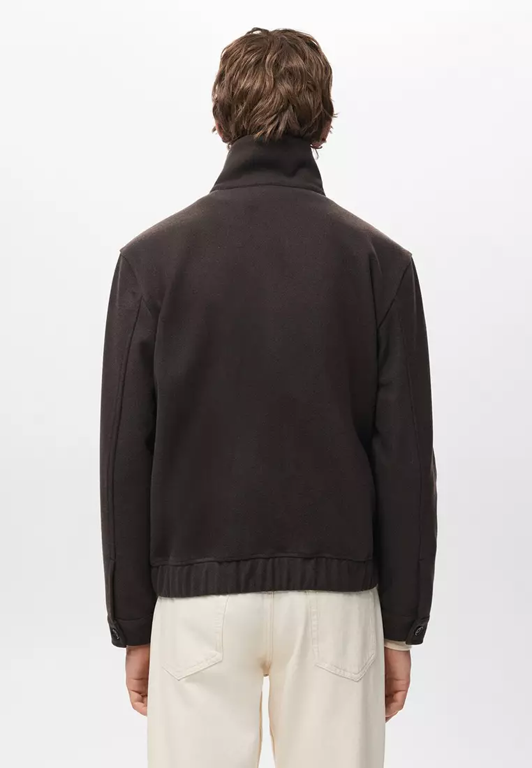 Regular-Fit Jacket with Zip