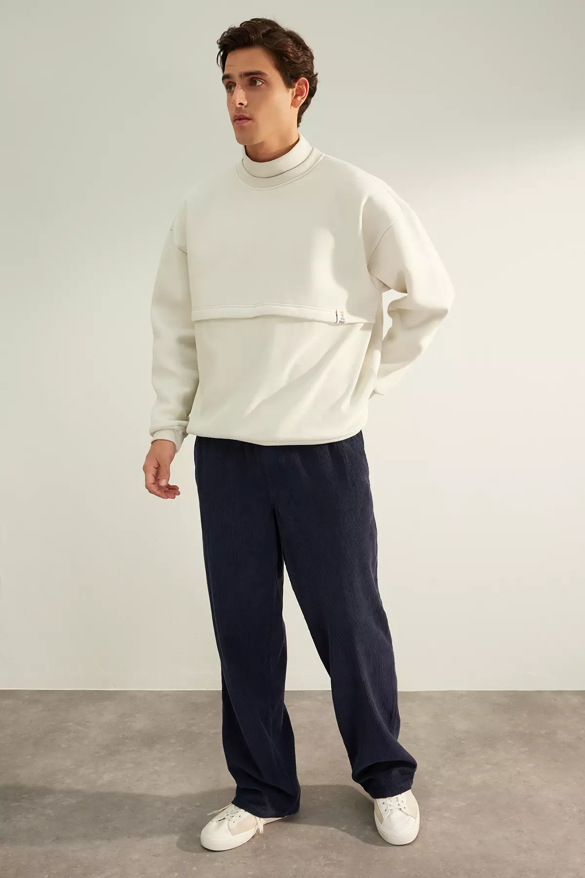 Turtleneck New Trend Sweatshirt X RAY Men's Turtleneck Mock Neck