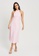 Chancery pink Muse Midi Dress 2F45FAAA8F70BDGS_5