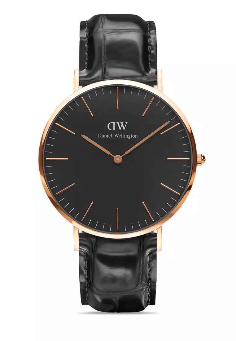Daniel wellington gold outlet and black watch