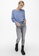 ONLY blue Daniella Long Sleeves Knit Sweater F1DE0AABFE6B86GS_3