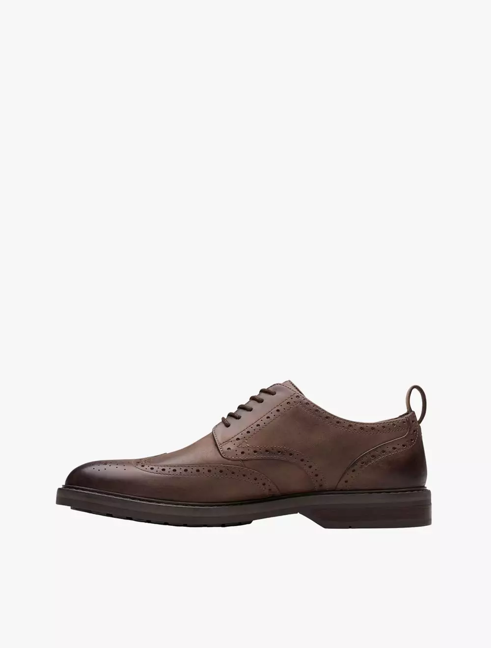 Jual CLARKS Clarks Aldwin Limit Brown Leather Original 2026 | ZALORA ...