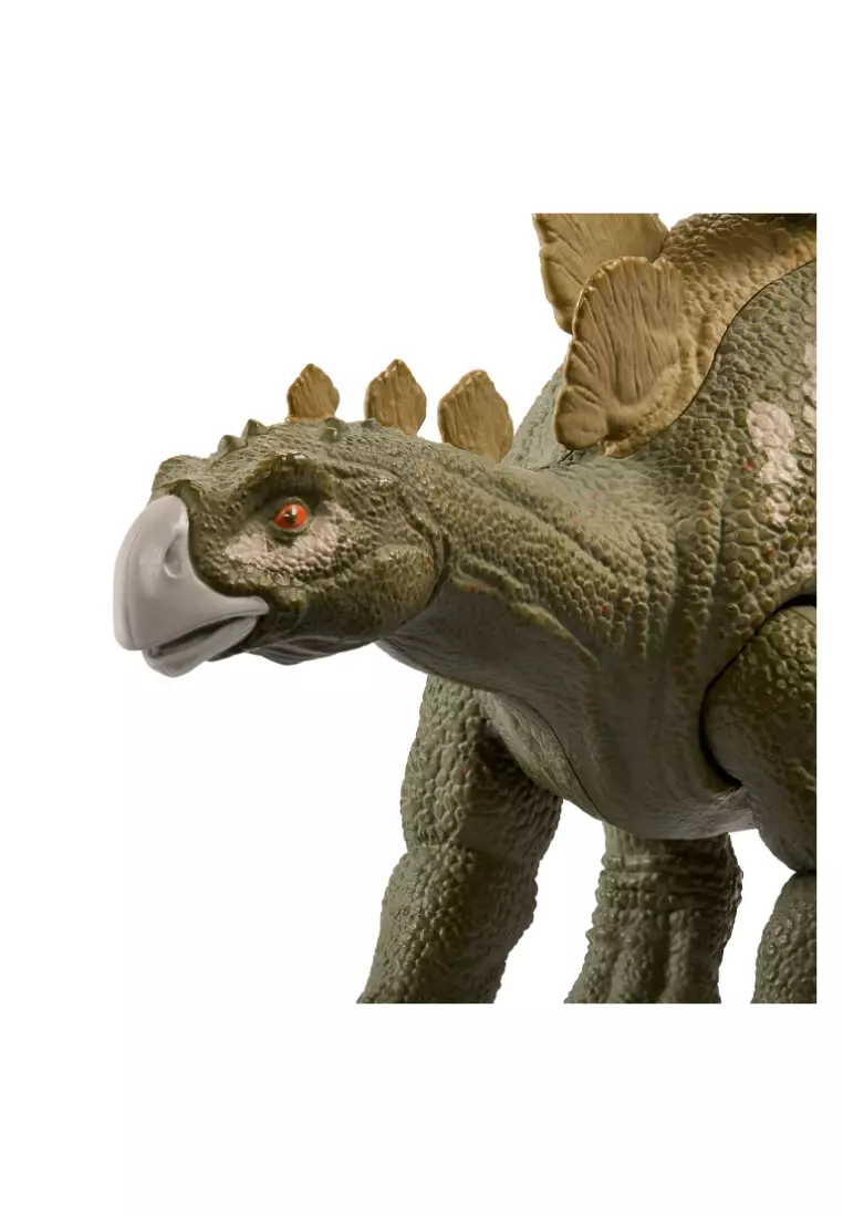 Jurassic World Wild Roar Dinosaur, Hesperosaurus Action Figure Toy With Sound