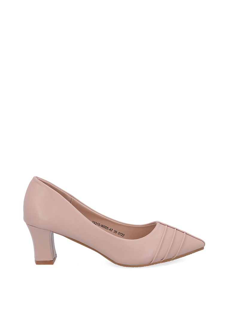 Medium Beige Beauty & Business Pumps