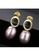 Rouse silver S925 Sparkling Geometric Stud Earrings 7959BAC8EB158DGS_2