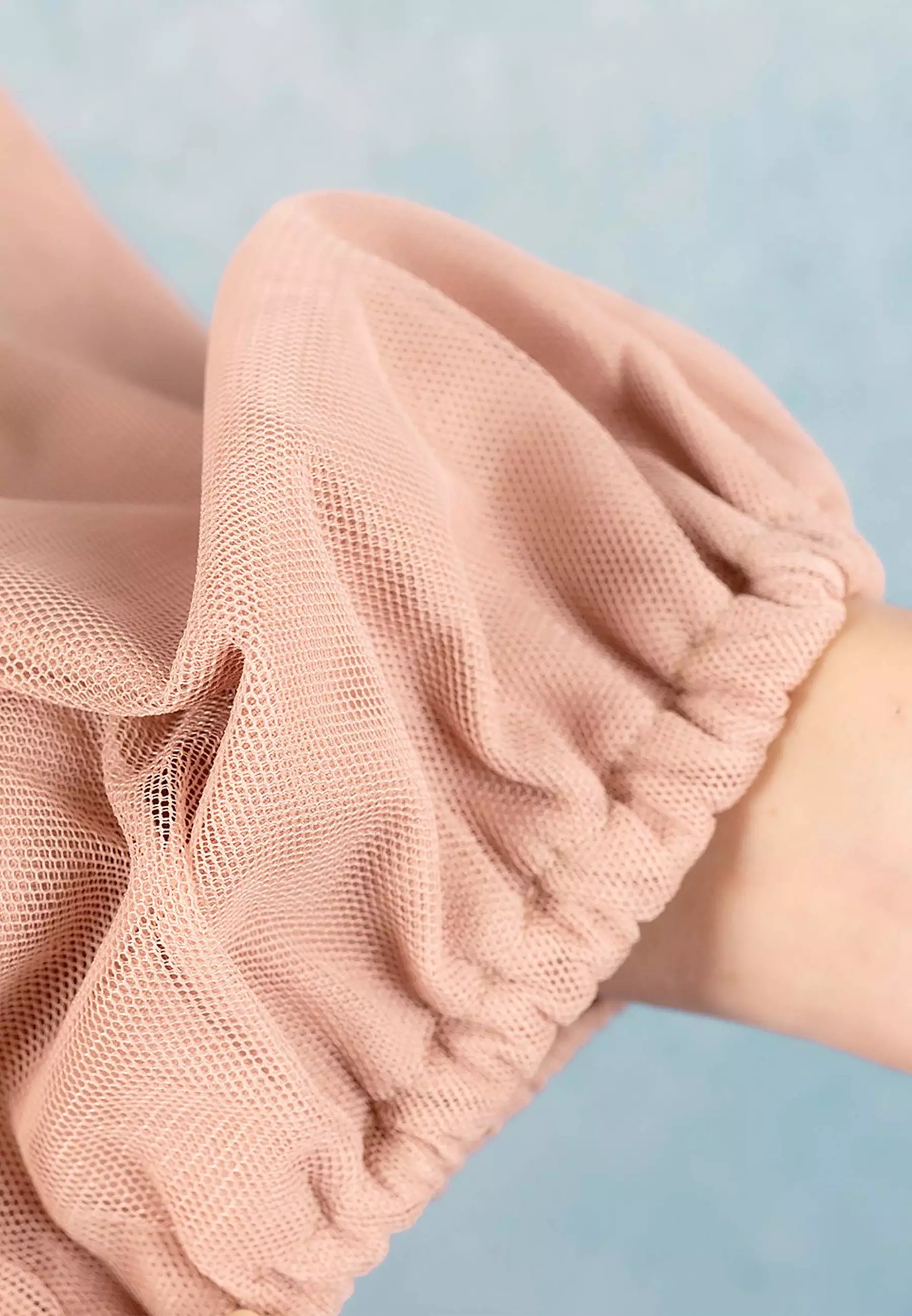 HijabChic Syahira Mocca Dress - Dress Brukat Tulle Elegan Best Seller