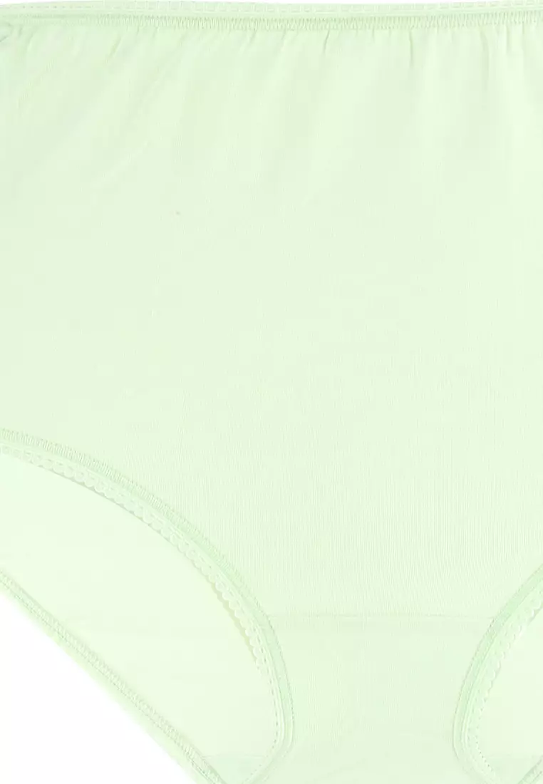 5pk Cotton Lycra Full Briefs