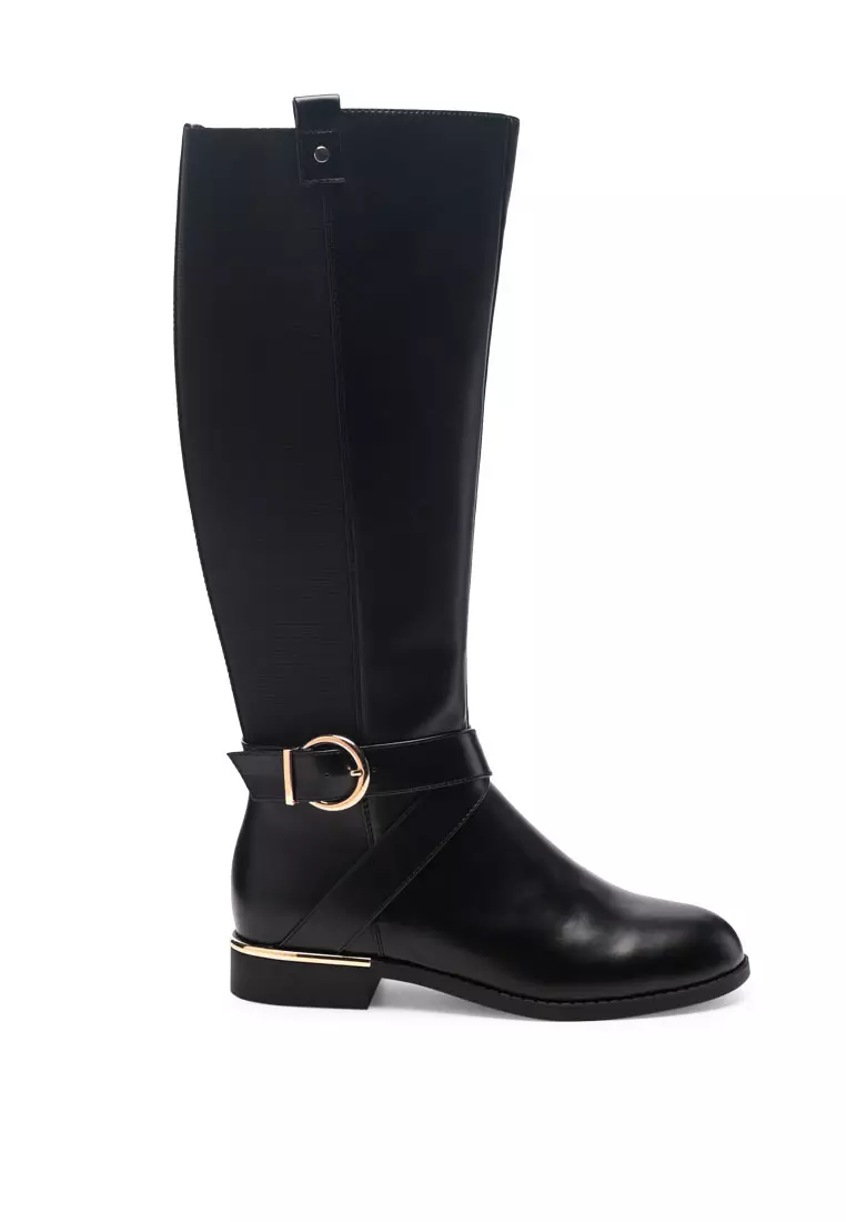 Discount on London Rag  shoes - SKU: Beat Chill Knee High Boot In Black