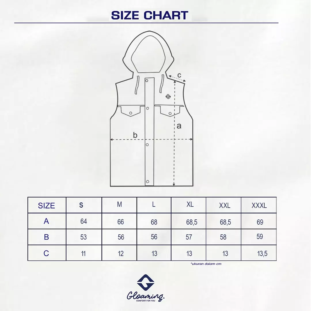 Vest Gloaming Candless Gelembung Rompi Gunung Cream