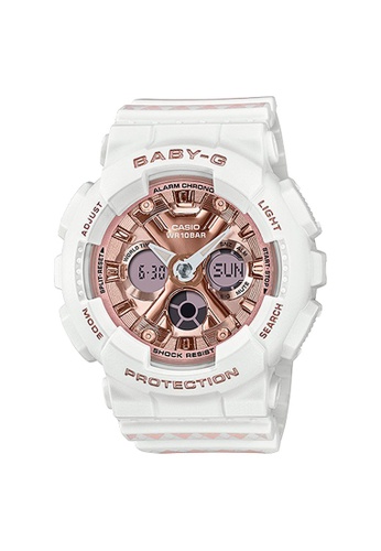 Baby-G white and pink CASIO BABY-G BA-130SP-7A 01D40AC2028C48GS_1