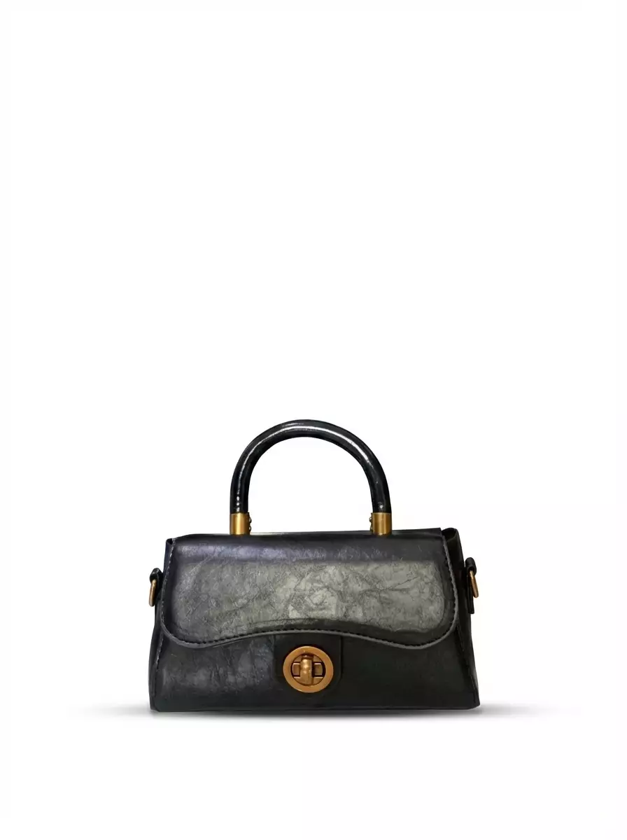 Vedlyn Saville Tas Selempang Wanita model Stylish Elegan free charm – Black