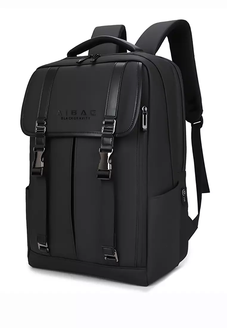 Travel Time Backpack Kipas 6865 Black