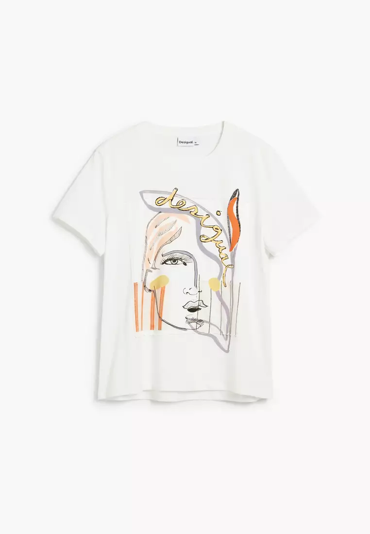 Logo face t-shirt