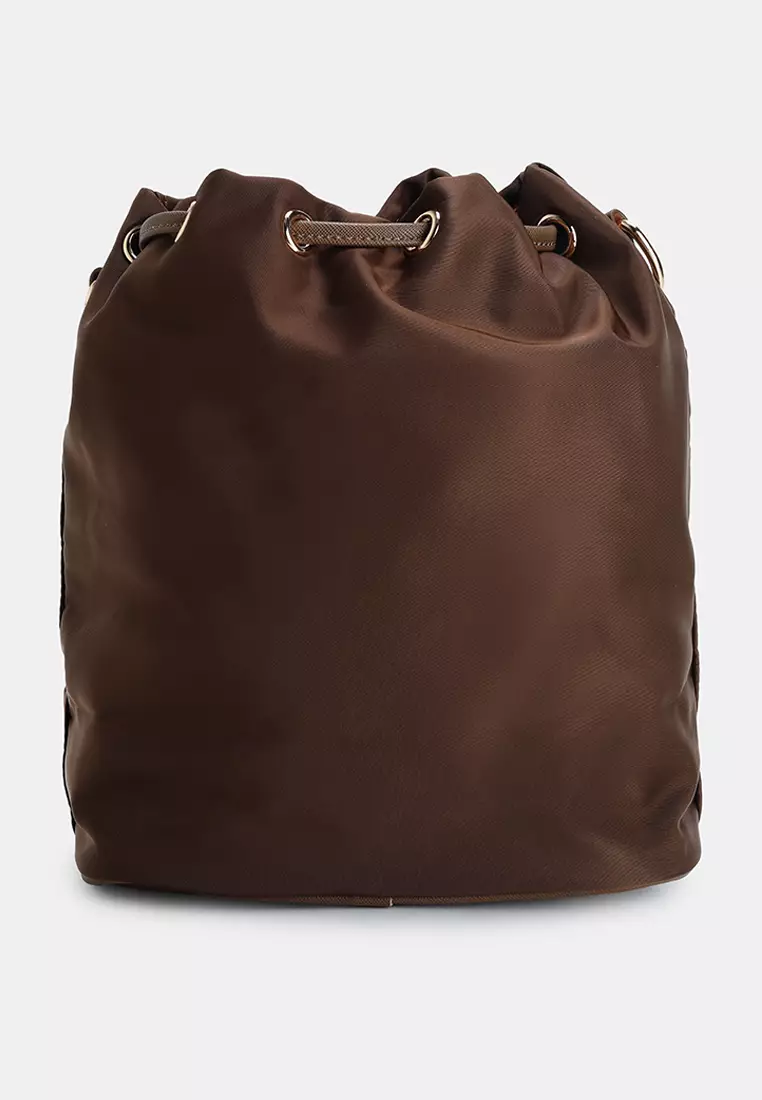 Premium Oxford Nylon Drawstring Bucket Bag