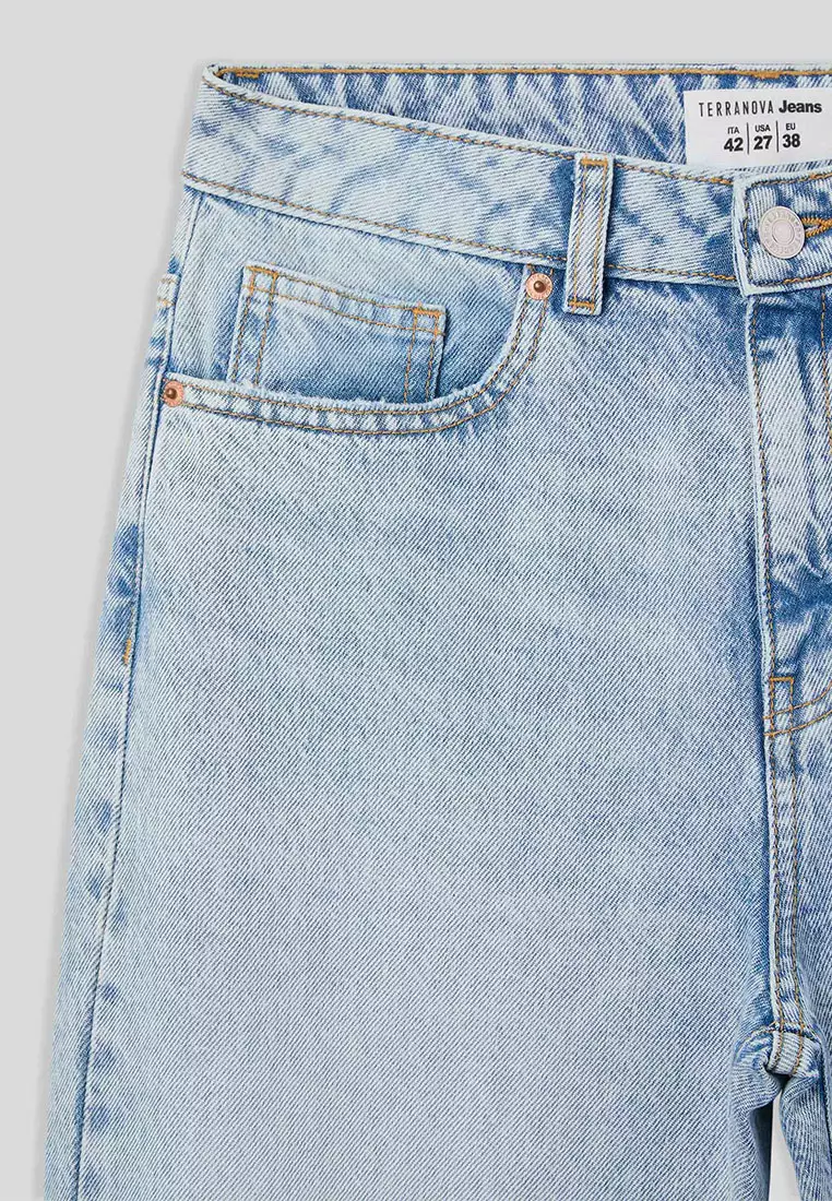 Woman Long Pants Jeans