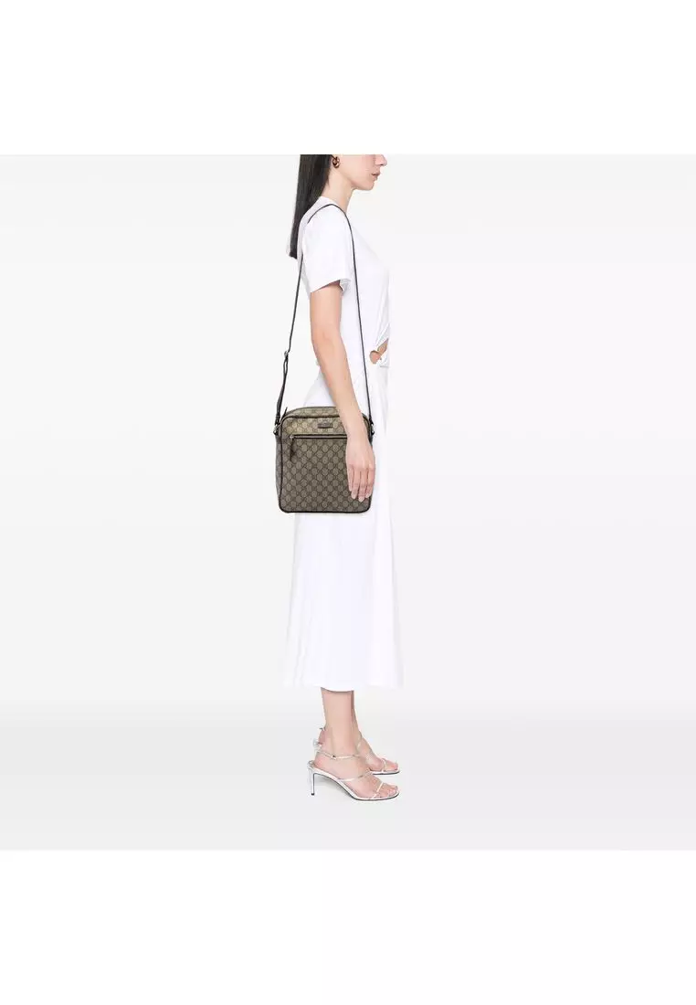 Pre-Loved Gucci Gg Supreme Crossbody