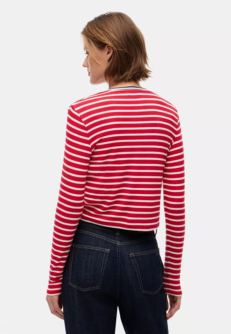 Slim Jersey Cardigan - Tommy Jeans