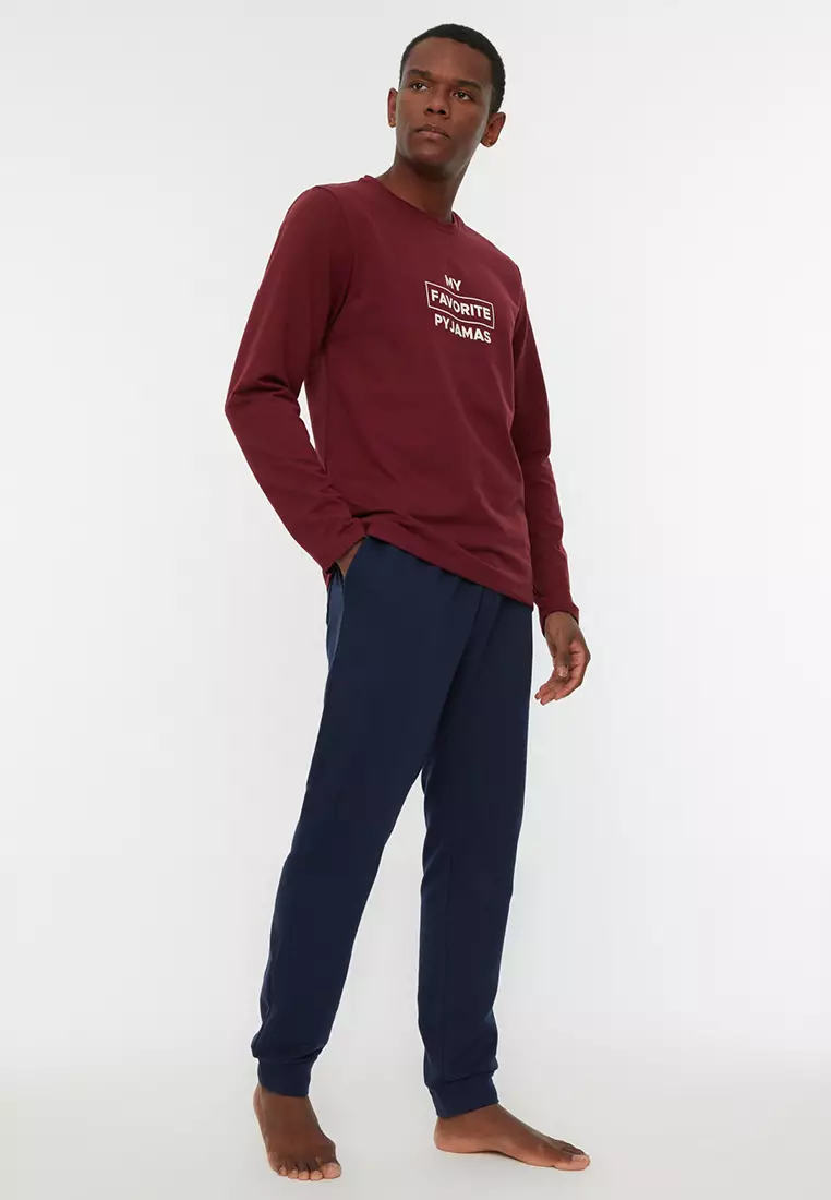 Regular Fit Printed Pajamas Set