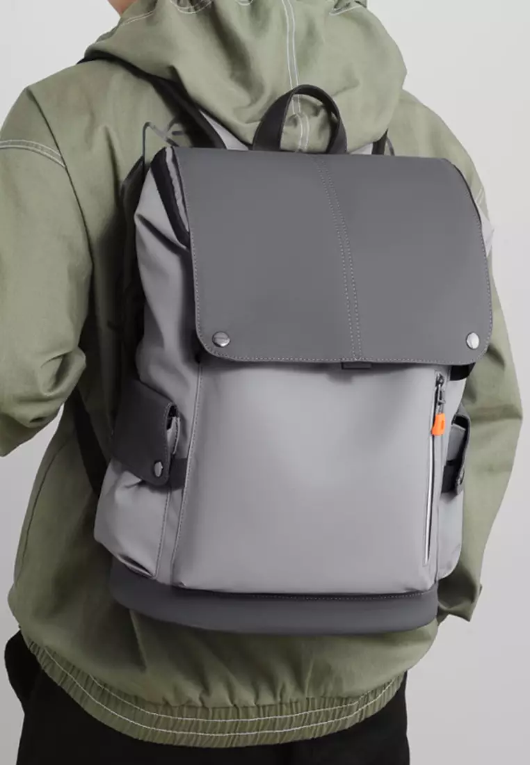 Multi Purpose Faux Leather Travel Laptop Backpack JW GD-PU1969