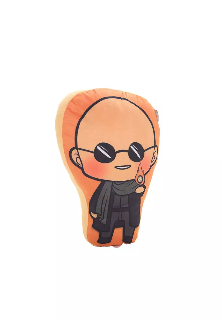 Bantal Boneka Gundala - Pengkor Bentuk Body Kuning