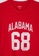 Terranova red Men's Alabama And Number Print T-Shirt F4A60AAB900D12GS_2