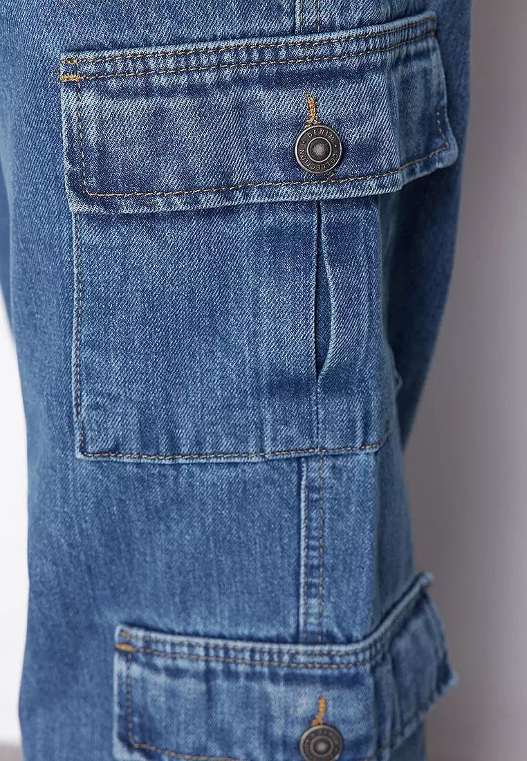 Cotton Cargo Jeans