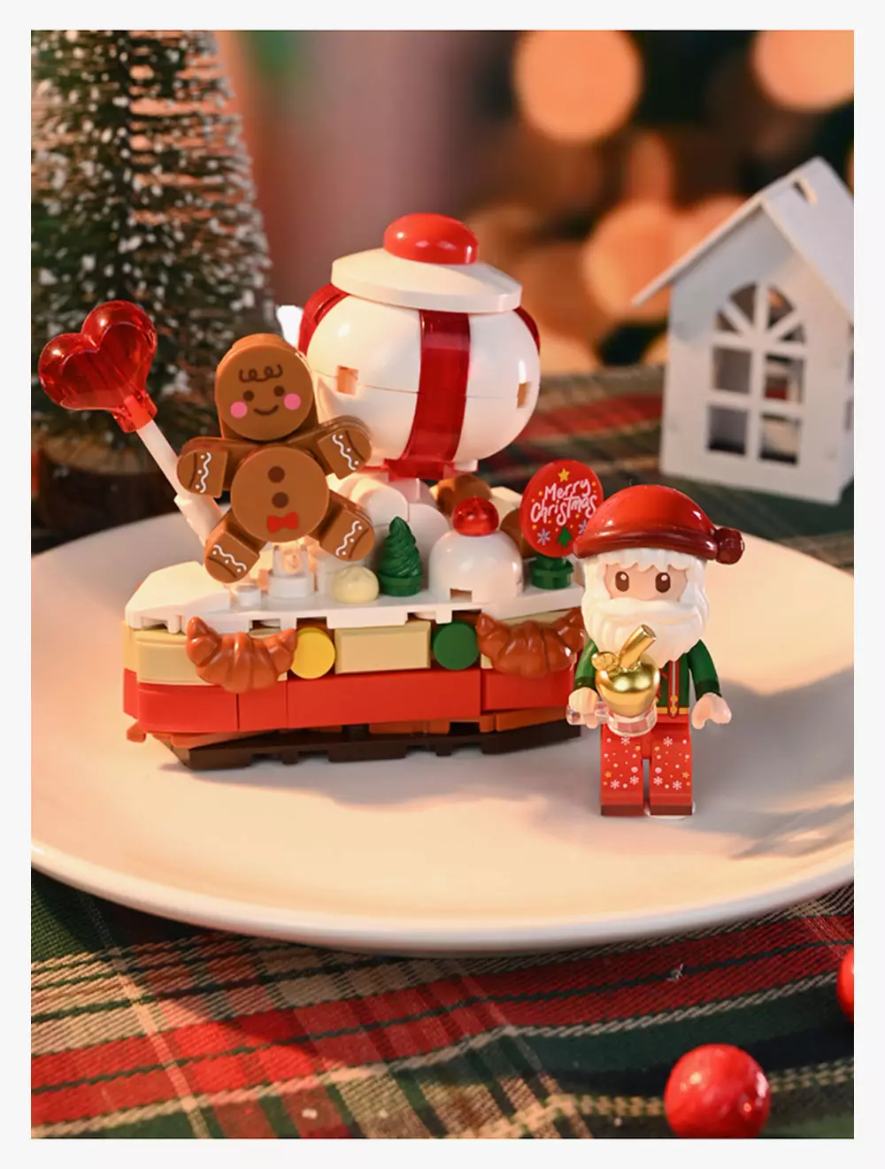 QMan Gingerbread Man ice cream pie QMNK29804